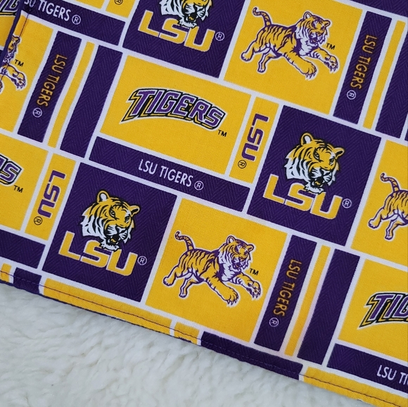 (4) LSU Tigers Louisiana State University Baton Rouge Cloth Placemats - Picture 2 of 8